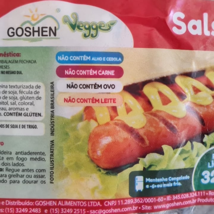 review photo of Goshen Vegge Salsicha shared by @emarsal on 17 Apr 2022 - review