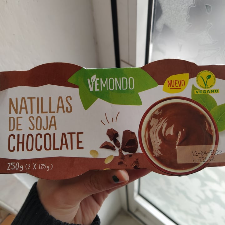 photo of Vemondo Natillas de Soja - Sabor Chocolate shared by @sanmeh on  07 Mar 2022 - review