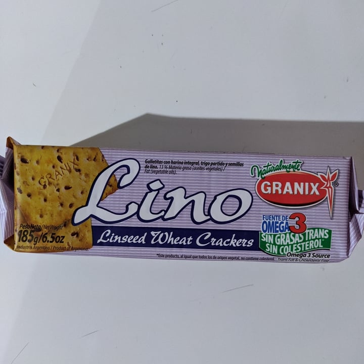 photo of Granix Galletitas Crackers de Lino shared by @lucasdavezac on  24 Apr 2020 - review