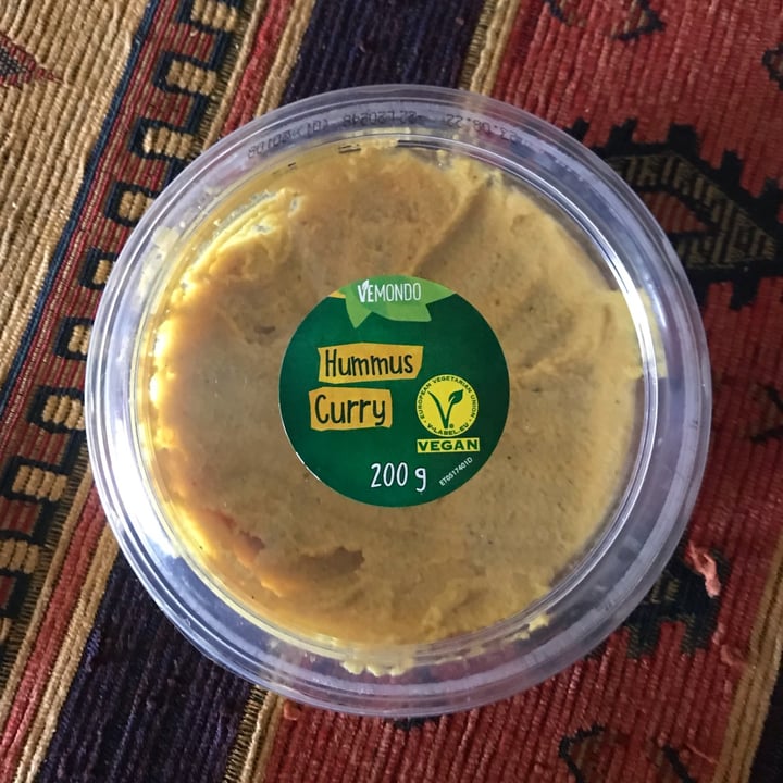 photo of Vemondo  Hummus Curry shared by @chiaracatarci on  07 Aug 2022 - review
