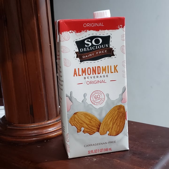 photo of So Delicious Dairy Free Almondmilk Beverage Original shared by @naysha615 on  16 Nov 2021 - review