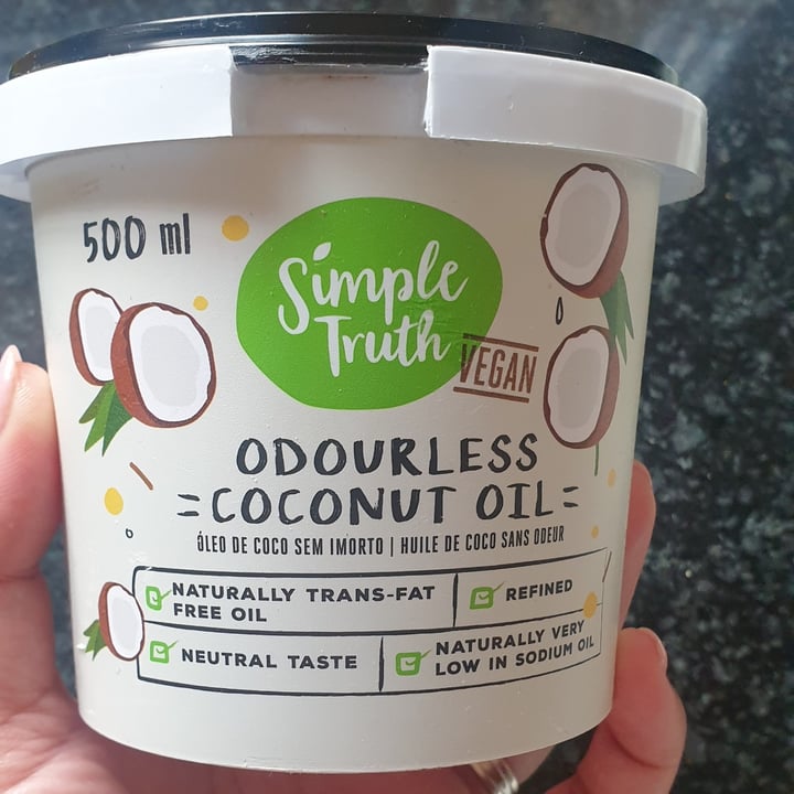 review photo of Simple Truth Coconut oil shared by @martinte on 25 Sep 2021 - review