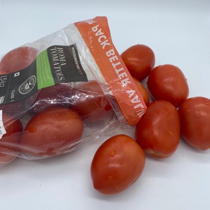 photo of Woolworths Food Roma tomatoes shared by @ftc on  13 Oct 2020 - review