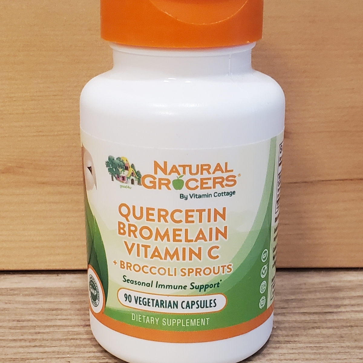 natural grocers quercetin, bromelain, vitamin C + broccoli sprouts
