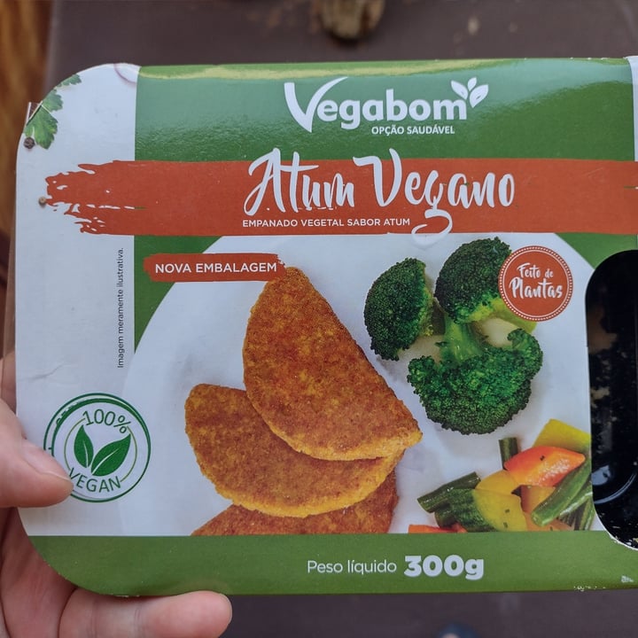 photo of Vegabom atum vegano shared by @crisfroio on  05 Oct 2022 - review