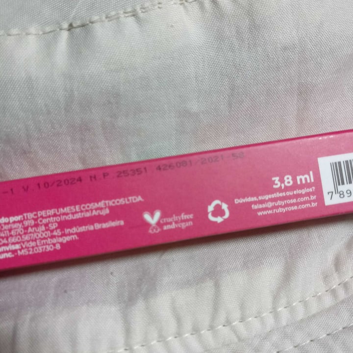 review photo of RubyRose Gel incolor cílios e sobrancelhas shared by @selen3saavedra on 21 May 2022 - review