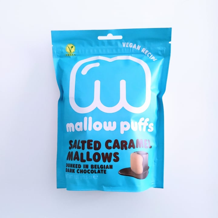photo of Mallow puffs Salted Caramel Mallows in Dark Chocolate shared by @giusvisions on  11 Jan 2022 - review