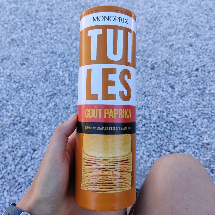 photo of Monoprix Tuiles goût paprika shared by @ausra12321 on  11 Jul 2022 - review