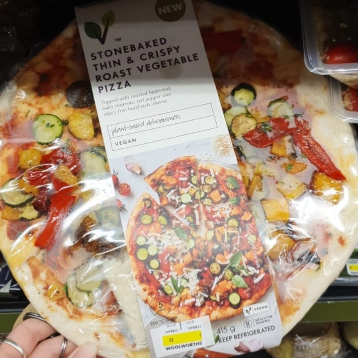 photo of Woolworths Food Roast veg Pizza shared by @ell269 on  15 Jun 2021 - review