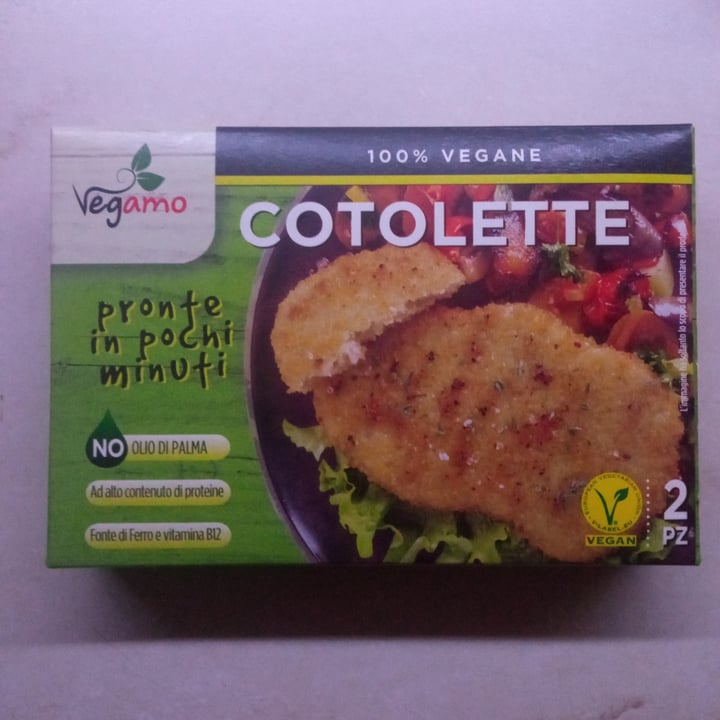 photo of Vegamo Cotolette Vegane Surgelate shared by @adospgnuolo on  26 Jul 2022 - review