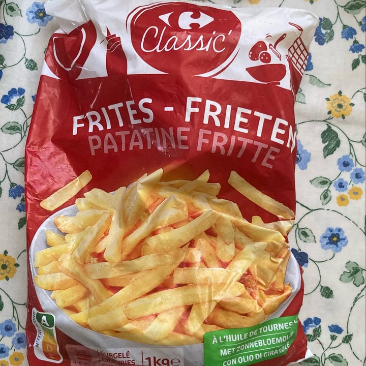 photo of Carrefour Classic Frites patate fritte shared by @flasol on  16 Aug 2022 - review