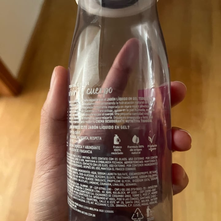 review photo of Natura Sabonete TodoDia Amora Vermelha e Jabuticaba shared by @jucals on 31 Jul 2022 - review