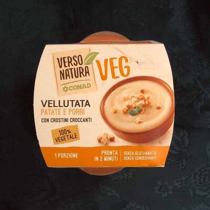 photo of Verso Natura Conad Veg Vellutata patate e porri shared by @elenhikari on  15 Feb 2022 - review