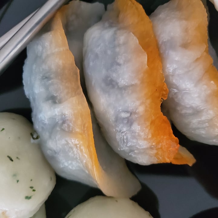 photo of Lotus Vegetarian Restaurant Wild Mushroom Crystal Dumplings shared by @crueltyfreetan on  07 May 2021 - review