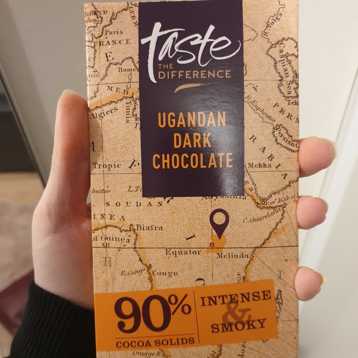 review photo of Sainsbury's Ugandan 90% dark chocolate shared by @carlottaclare on 21 Nov 2020 - review