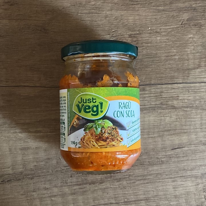 review photo of Just Veg! (ALDI Italy) Ragù Con Soia shared by @annalisazamengo on 25 Jan 2022 - review