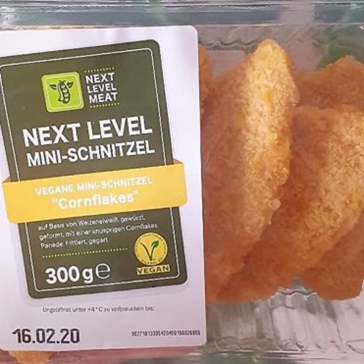 photo of Next Level Meat Next Level Mini Schnitzel shared by @janeschmitt1 on  25 May 2020 - review