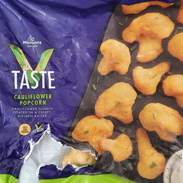 review photo of Morrisons Cauliflower Popcorn shared by @puredeadvegan on 19 Jul 2020 - review