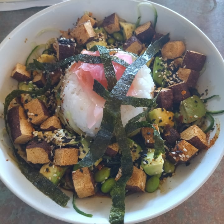 photo of The Melkbos Kitchen Vegan Poke Bowl shared by @jesscaga on  07 May 2021 - review