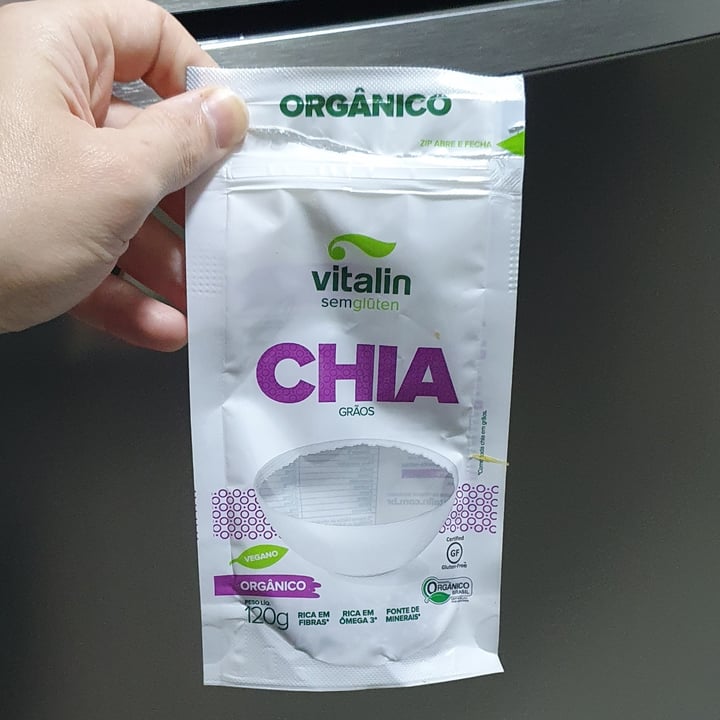 review photo of Vitalin Chia Em Grãos Orgânico shared by @scandolieri on 11 May 2022 - review