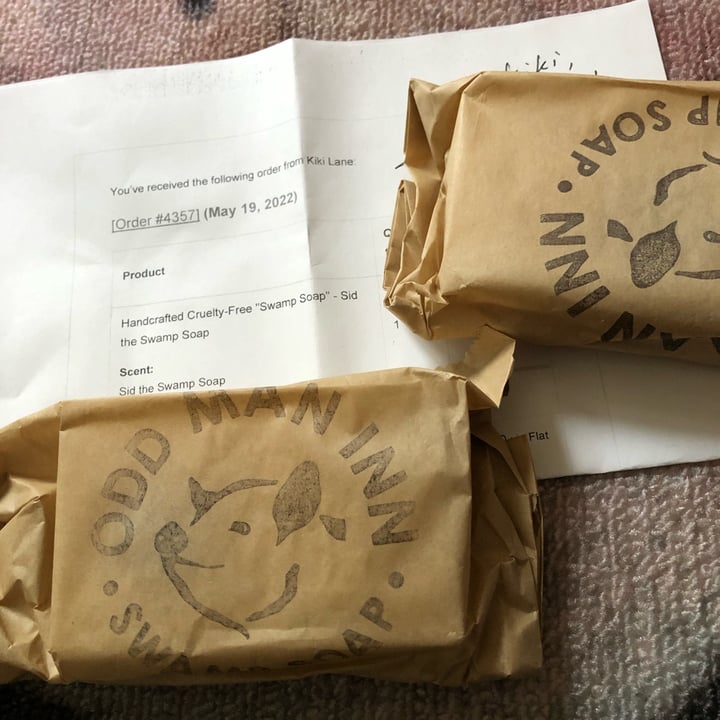 photo of Odd Man Inn Swamp soap shared by @kikilane007 on  30 May 2022 - review