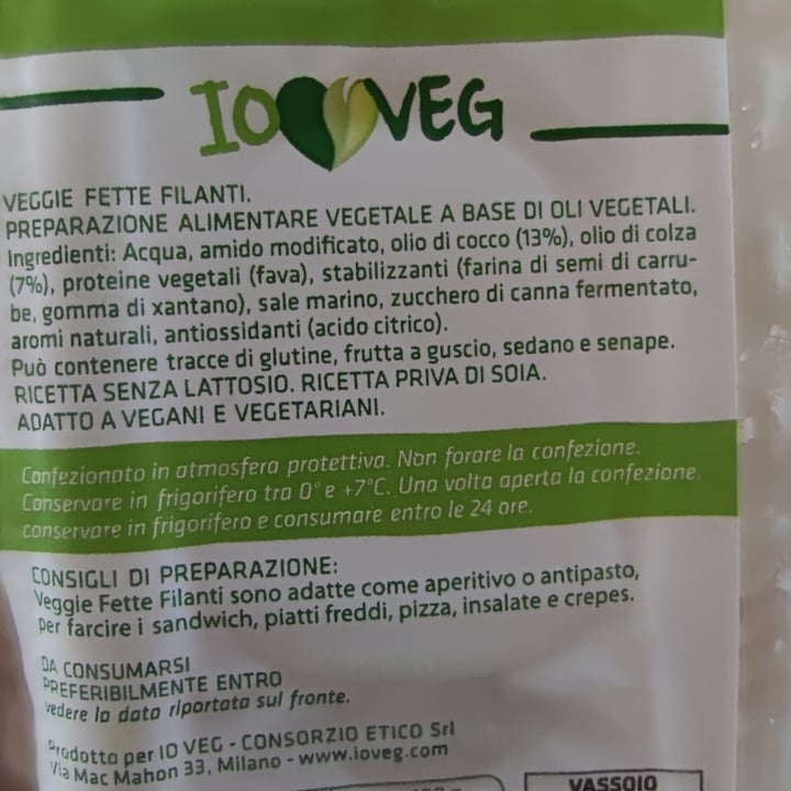 photo of ioVEG Veggie Fette Filanti shared by @florys on  15 Nov 2021 - review