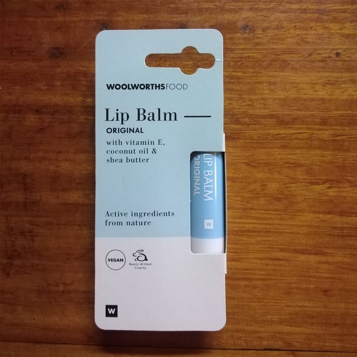 photo of Woolworths Lip Balm (original) shared by @laurenbettyd on  29 Jan 2021 - review