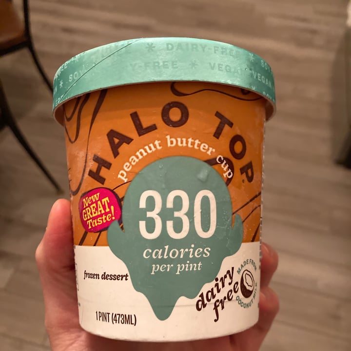 review photo of Halo Top Creamery Peanut Butter Cup shared by @healthyveganfoodie on 15 Nov 2020 - review