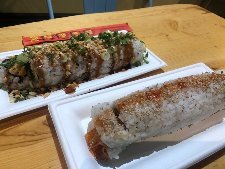 photo of Dharma Sushi & Thai Vegan Sushi Rolls shared by @hannaheatsplants on  08 Feb 2020 - review
