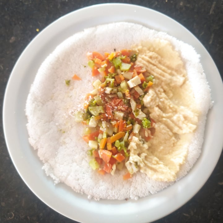 review photo of Pousada Gaucha Caiobá tapioca com legumes e pasta shared by @emanuelhalley on 18 Dec 2022 - review