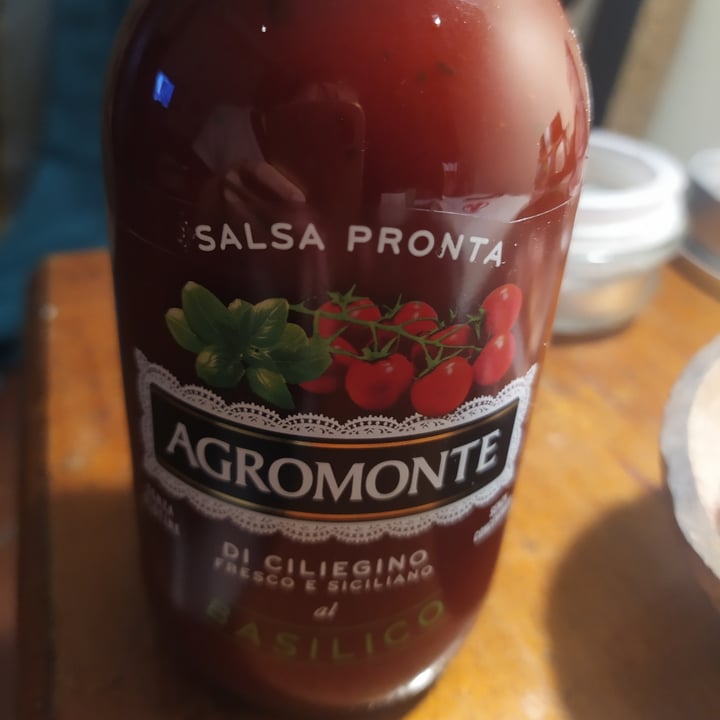 photo of Agromonte Salsa pronta di ciliegino al basilico shared by @filo on  25 Dec 2021 - review