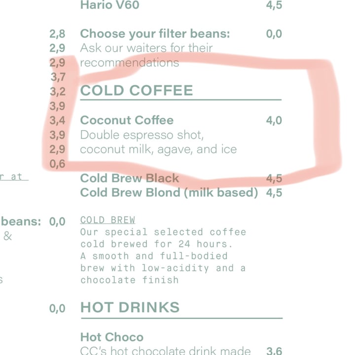 review photo of Coffee & Coconuts Coconut Coffee shared by @astxnto on 14 Feb 2022 - review