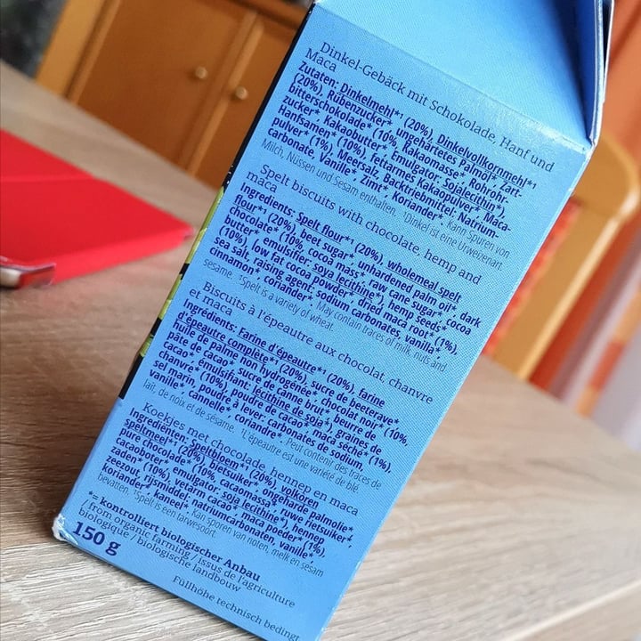 review photo of Sommer Spelt Hemp-Chocolate Cookies with Maca Root shared by @makeitcount on 13 Mar 2021 - review