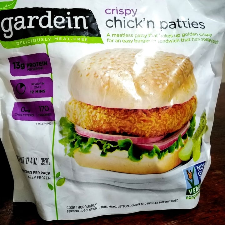 photo of Gardein Chick'n Patties shared by @moonpie on  02 Mar 2022 - review
