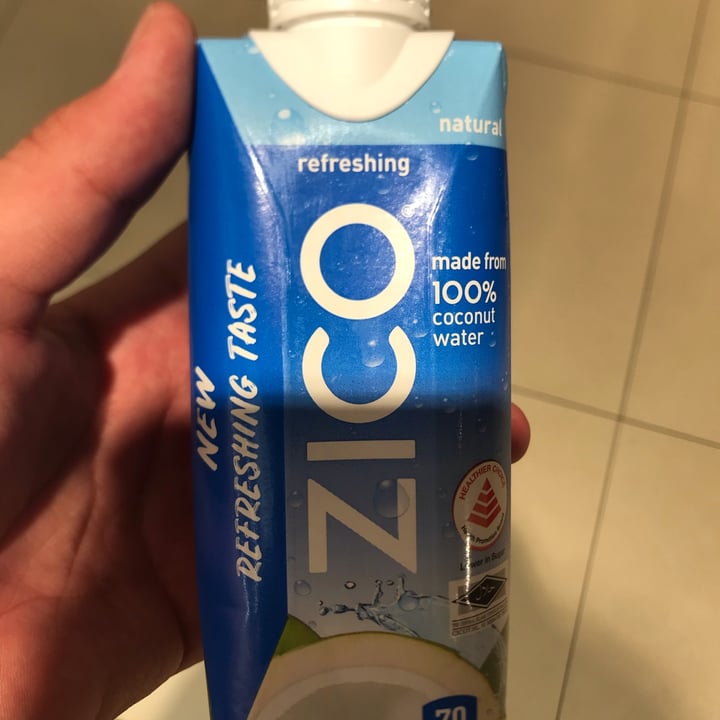 photo of Zico Coconut water shared by @asherl on  29 Jul 2022 - review