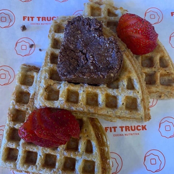 review photo of Fit Truck Mty Waffles Con Proteína shared by @lavacavegana on 21 Feb 2022 - review