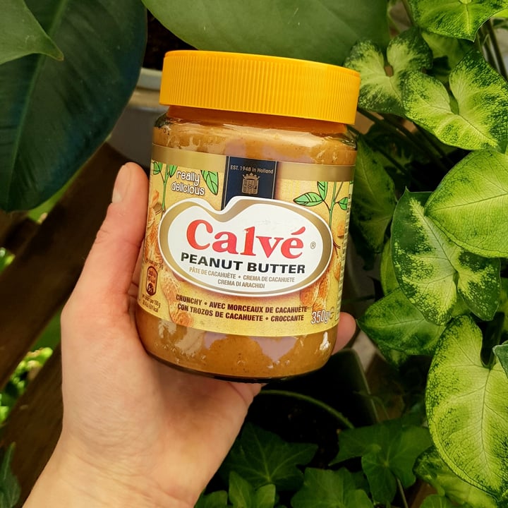 photo of Calvé Peanut butter (Crunchy) shared by @pescacesca on  10 Apr 2022 - review