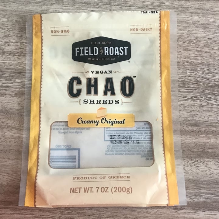 photo of Field Roast Chao Shreds Creamy Original shared by @josette25 on  31 Oct 2021 - review