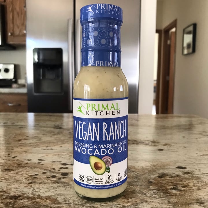 photo of Primal Kitchen Vegan Ranch Dressing shared by @dianna on  26 Aug 2020 - review