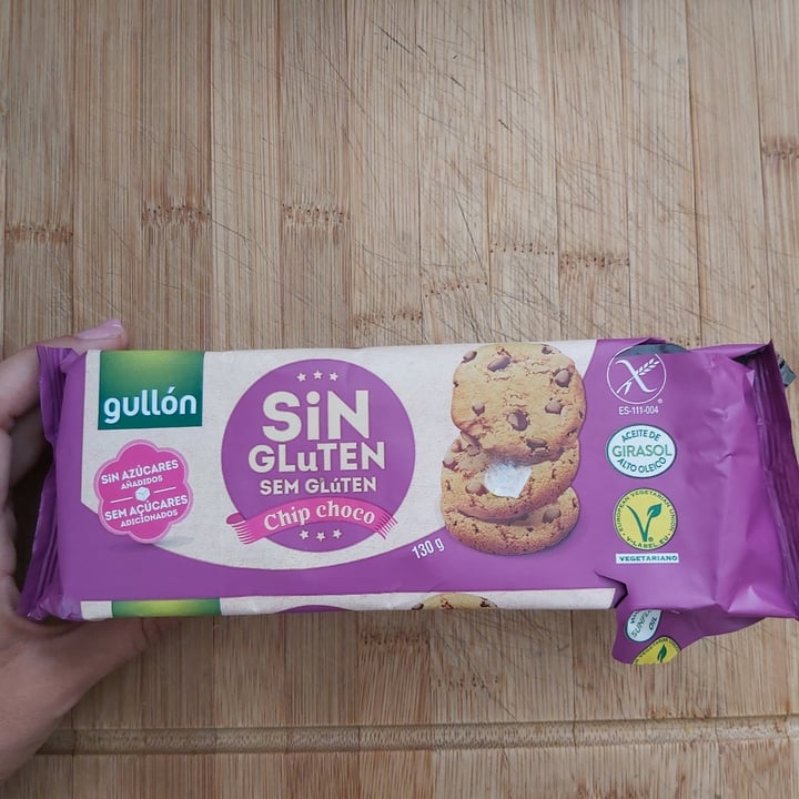 photo of Gullón Gluten Free Choco Chip Cookies shared by @podofede on  17 Jul 2022 - review