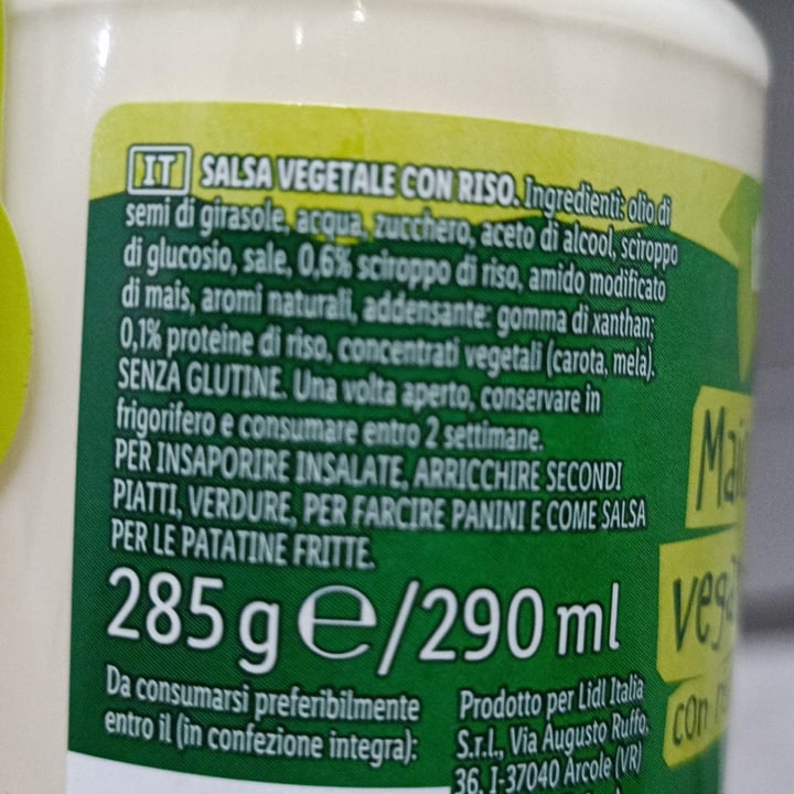 photo of Vemondo Maionese vegana con riso shared by @nana102 on  13 Apr 2022 - review