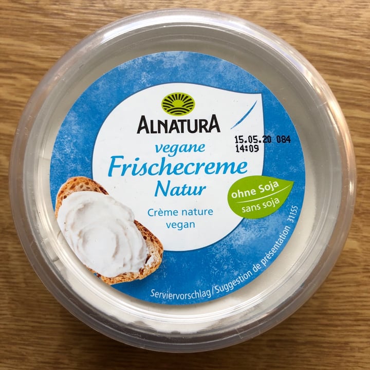 photo of Alnatura Vegane Frischecreme Natur shared by @meike on  04 May 2020 - review