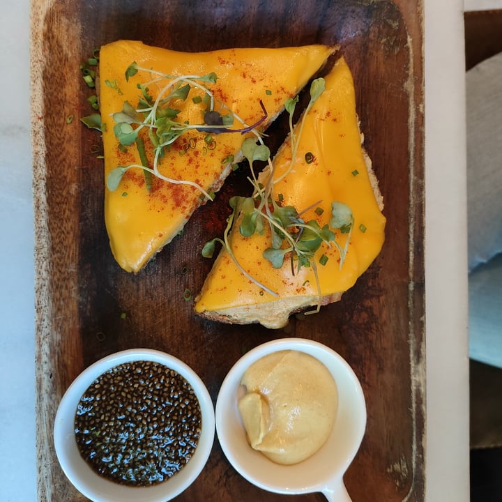 review photo of Equilibrium Cafè Brvnch&Coffee Toast With Vegan Cheese shared by @andreavisconti on 21 Jun 2022 - review