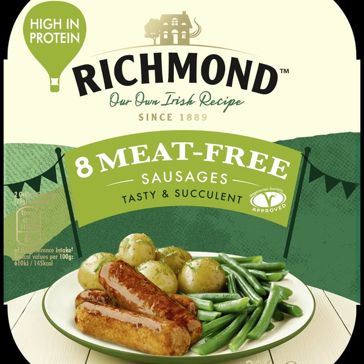 review photo of Richmond Richmond Meat Free Sausages shared by @personalperspective on 26 Jun 2020 - review