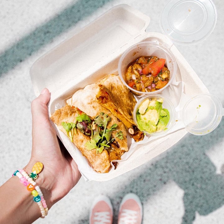 photo of VEGANERIE Concept Quesadillas shared by @plantbasedbangkok on  13 Sep 2021 - review