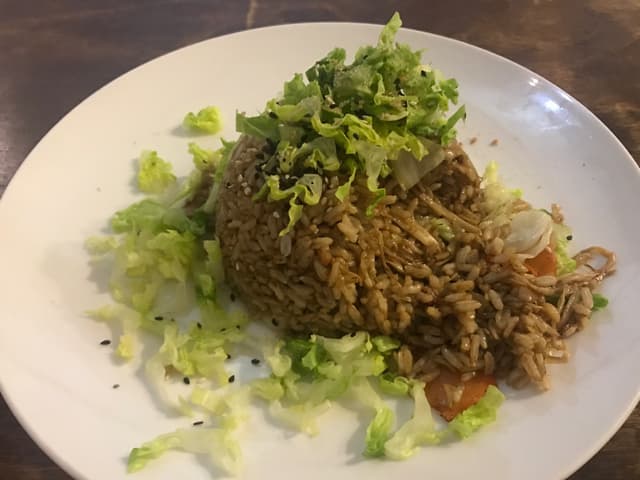 Photo of the dish “Enoki Fried rice”