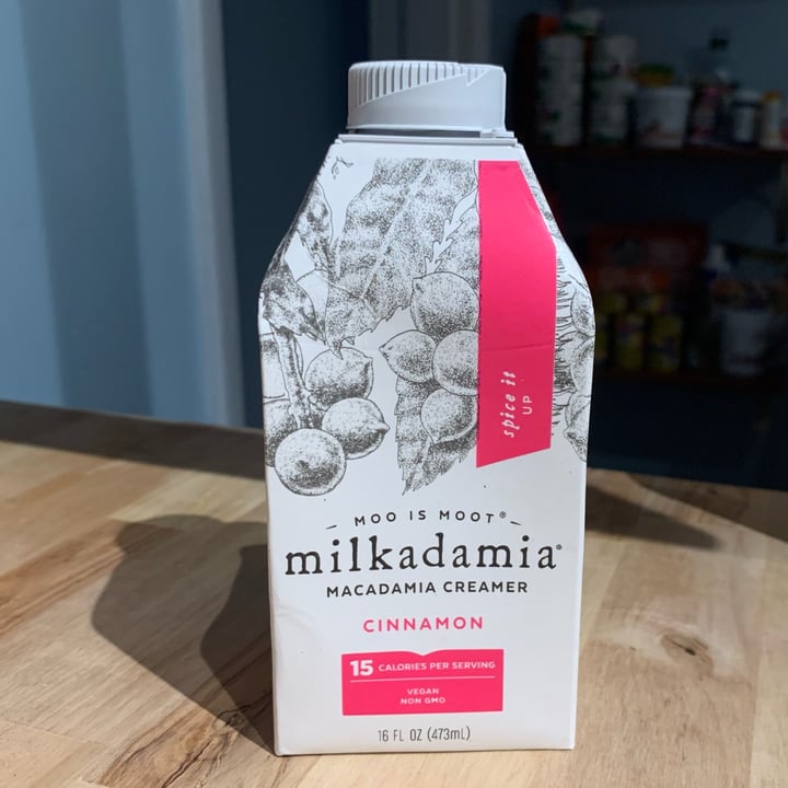 photo of Milkadamia Macadamia creamer cinnamon shared by @allhess on  01 Aug 2022 - review