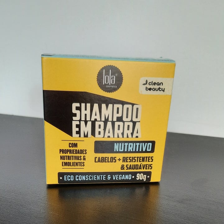 photo of Lola Cosmetics Shampoo em barra nutritivo shared by @julianamilhomem on  11 May 2022 - review