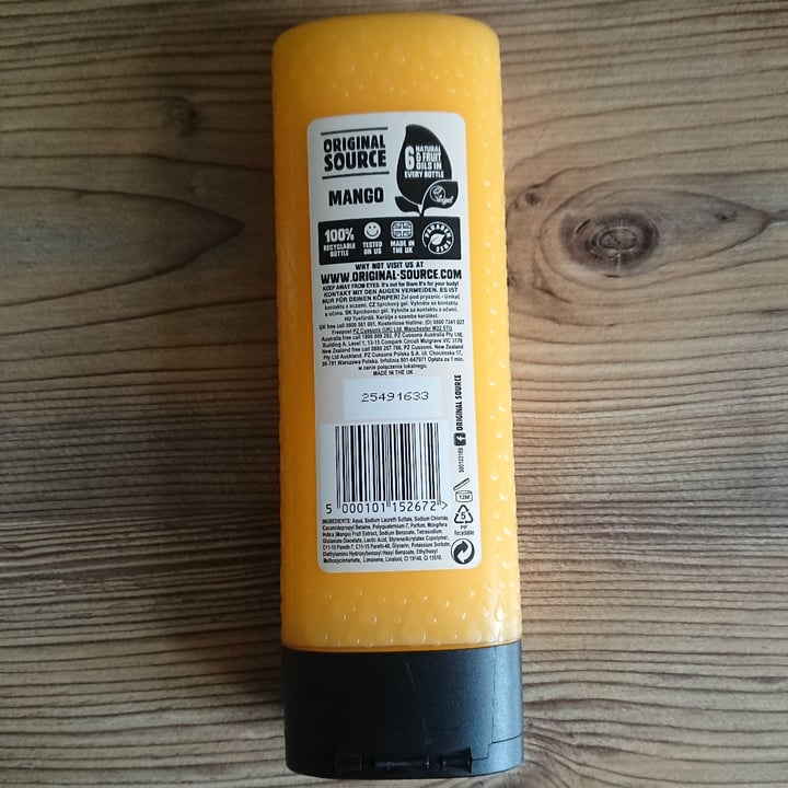 photo of Original Source  Juicy Mango Shower Gel shared by @4allthehorses on  30 Mar 2022 - review