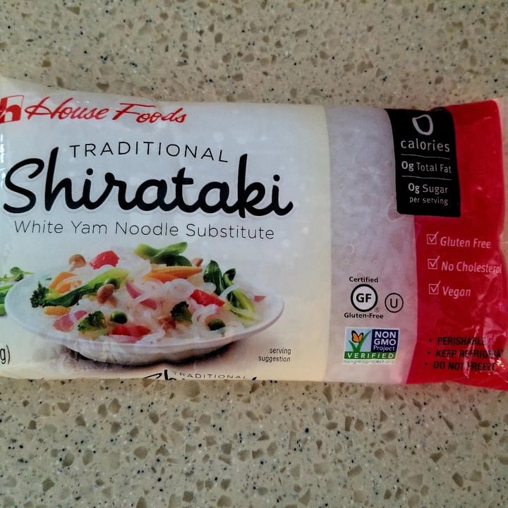 photo of House Foods Shirataki (White Yam Noodles) shared by @chickpeaandlotus on  23 Sep 2020 - review